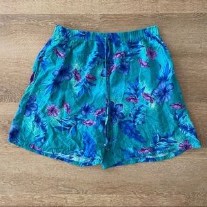 80s Vintage Printed Shorts